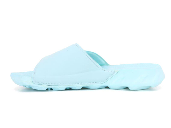 Poppy Zenne Tek Cırtlı Lux Eva Terlik Turkuaz - Poppy (1)