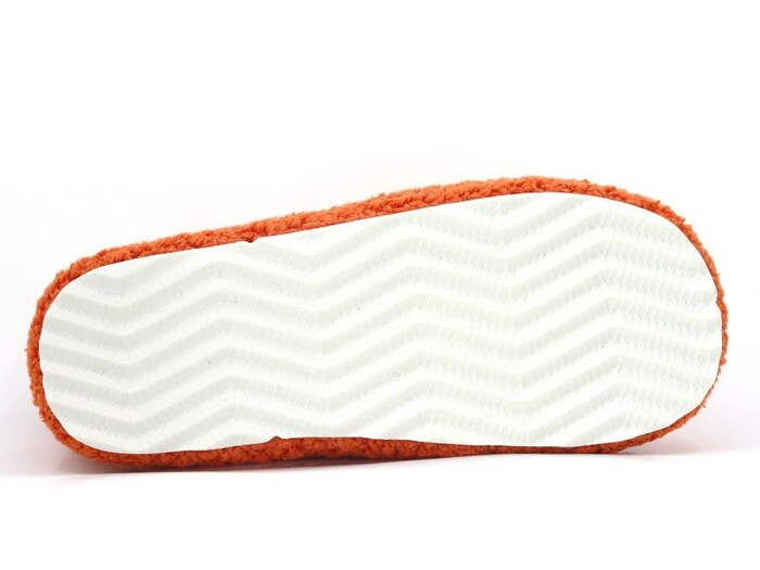 Power Zenne 2024 Peluş Ev Ayakkabısı Turuncu - 3