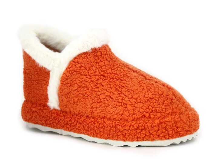 Power Zenne 2024 Peluş Ev Ayakkabısı Turuncu - 1