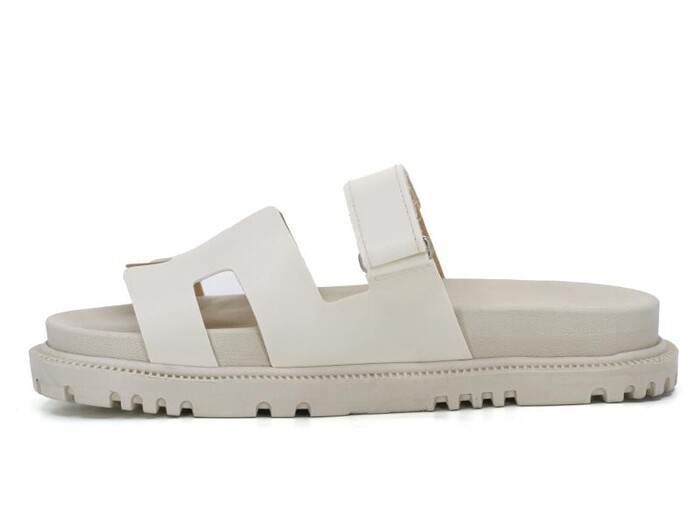 Power Zenne Cırtlı Hrms Günlük Terlik Krem - Power (1)