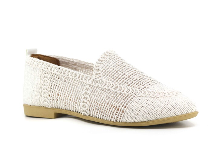 Power Zenne Dantelli Babet Ayakkabı Beyaz - Power