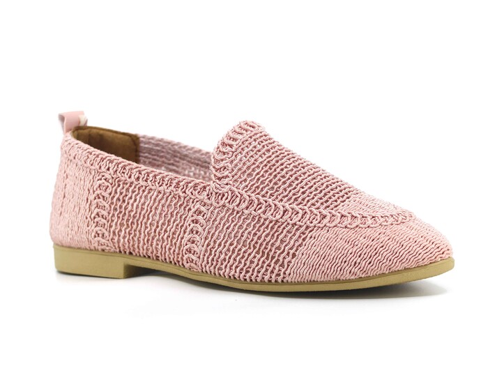 Power Zenne Dantelli Babet Ayakkabı Pudra 