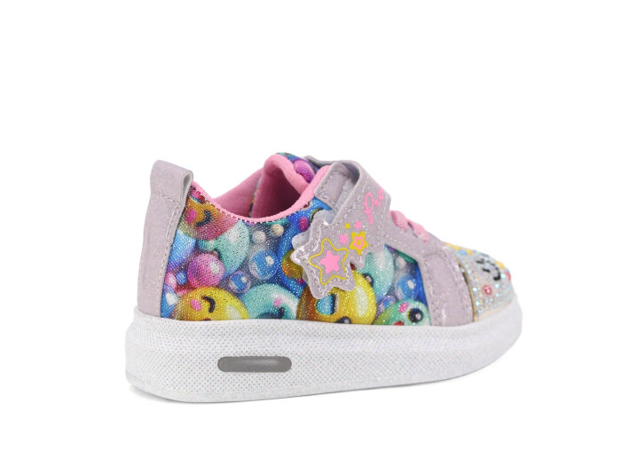 Pro Kids Bebe 5009 Işıklı Spor Ayakkabı Gümüş - Pembe - 3