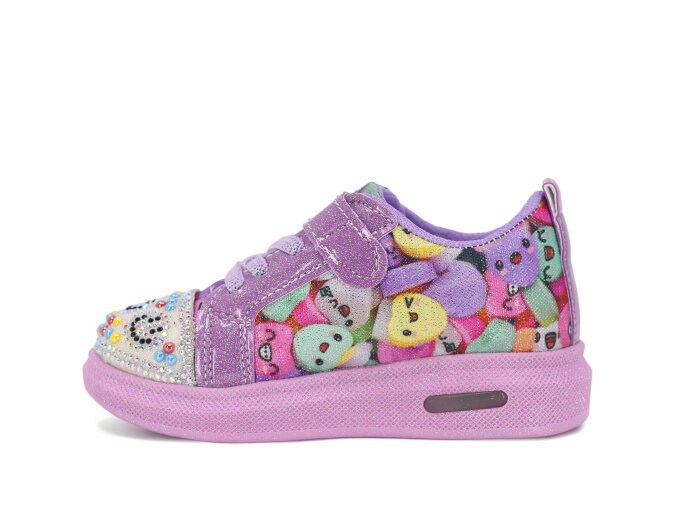 Pro Kids Bebe 5009 Işıklı Spor Ayakkabı Lila - Pro Kids (1)