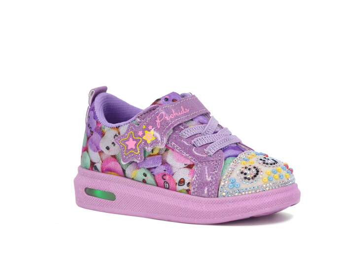 Pro Kids Bebe 5009 Işıklı Spor Ayakkabı Lila 
