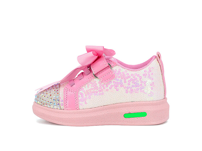 Pro Kids Bebe 5011 Işıklı Spor Ayakkabı Pembe - 2