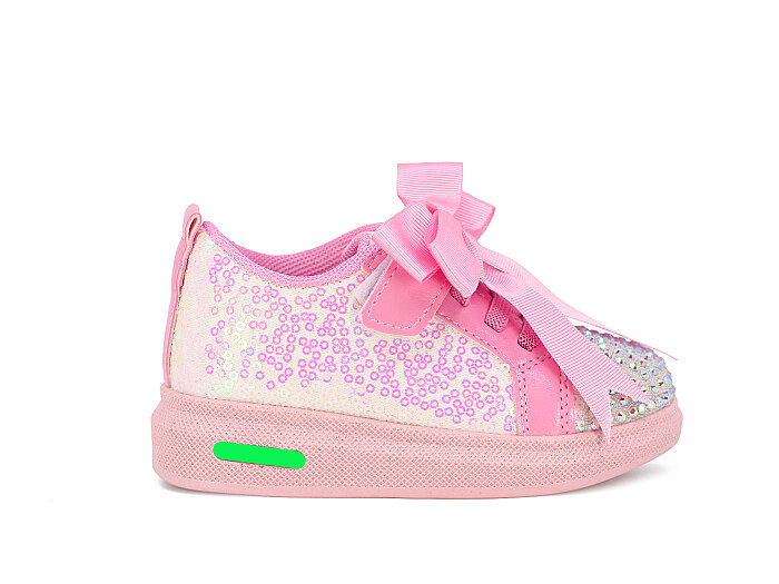 Pro Kids Bebe 5011 Işıklı Spor Ayakkabı Pembe - 3