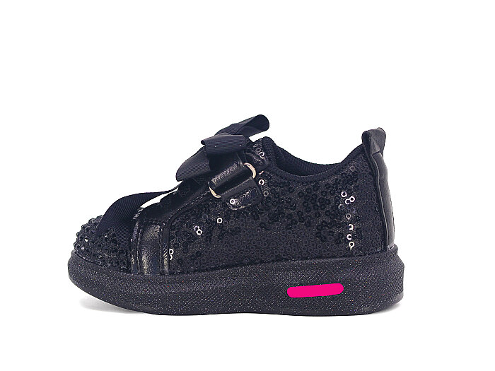 Pro Kids Bebe 5011 Işıklı Spor Ayakkabı Siyah - 2