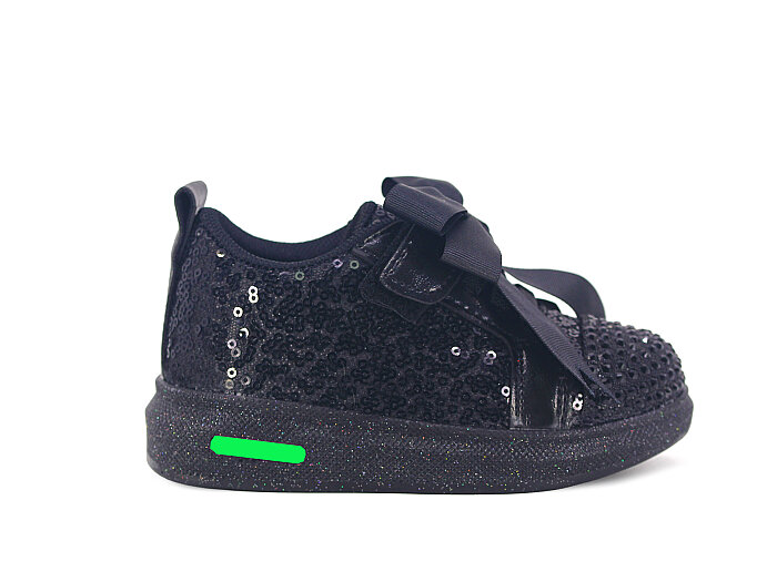 Pro Kids Bebe 5011 Işıklı Spor Ayakkabı Siyah - 3