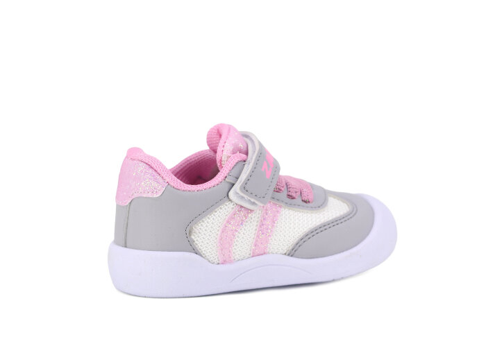Pro Kids Bebe 6005 İlk Adım Spor Ayakkabı Gri - Pembe - 3
