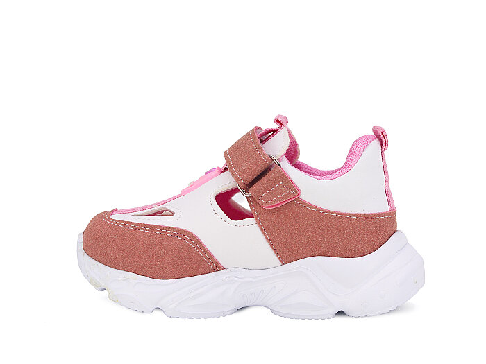 Pro Kids Bebe 6007 Işıklı Kutulu Spor Ayakkabı Pudra - Pro Kids (1)