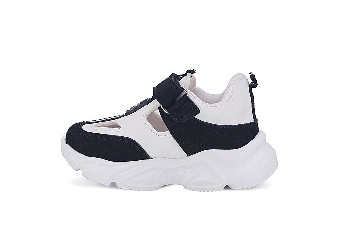 Pro Kids Bebe 6007 Işıklı Kutulu Spor Ayakkabı Siyah - Beyaz - Pro Kids (1)
