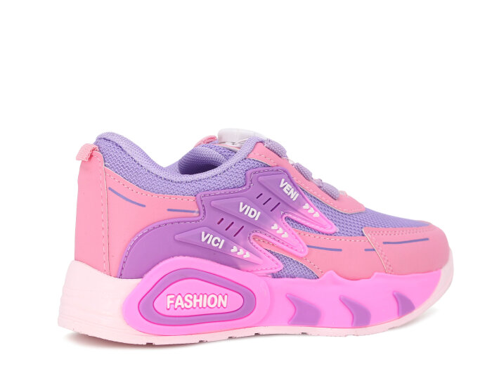 Pro Kids Filet 5004 Spor Ayakkabı Pembe - Lila - 3
