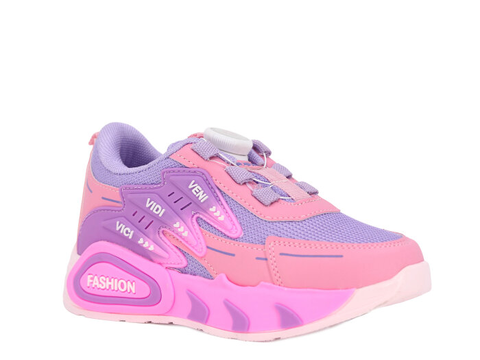 Pro Kids Filet 5004 Spor Ayakkabı Pembe - Lila - 1