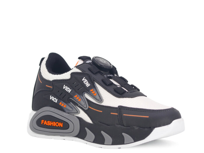 Pro Kids Filet 5004 Spor Ayakkabı Siyah - Beyaz - 1