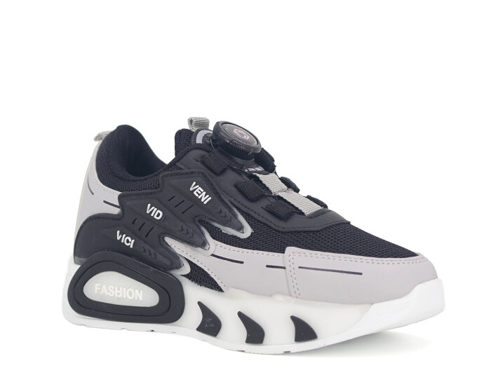 Pro Kids Filet 5004 Spor Ayakkabı Siyah - Gri - Pro Kids