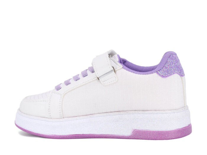 Pro Kids Filet 5005 Spor Ayakkabı Beyaz - Lila - 2
