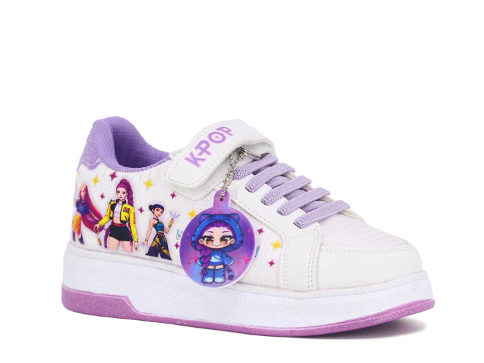 Pro Kids Filet 5005 Spor Ayakkabı Beyaz - Lila 