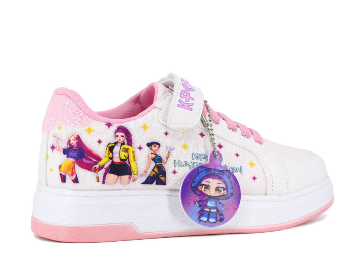 Pro Kids Filet 5005 Spor Ayakkabı Beyaz - Pembe - 3