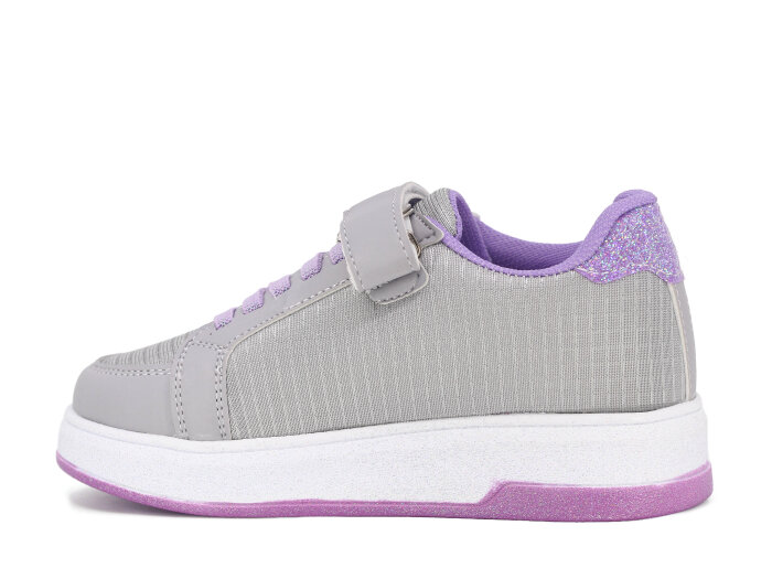 Pro Kids Filet 5005 Spor Ayakkabı Gri - Lila - Pro Kids (1)