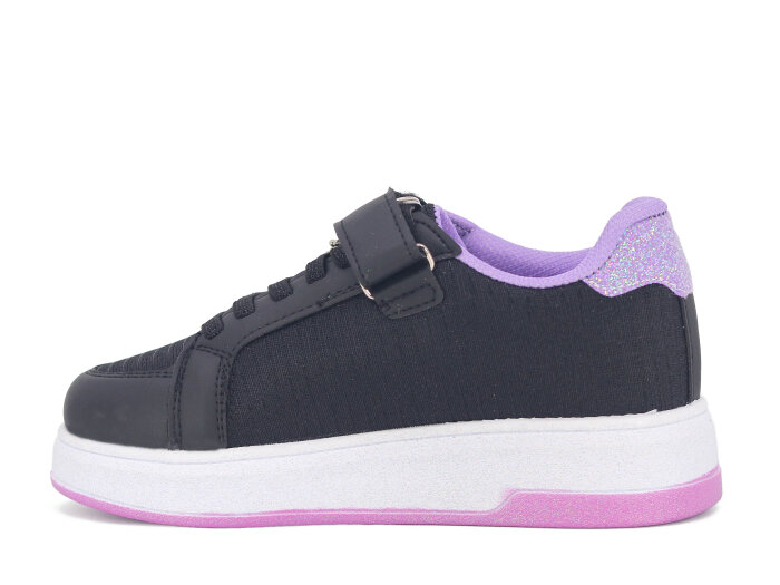 Pro Kids Filet 5005 Spor Ayakkabı Siyah - Lila - Pro Kids (1)