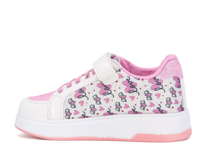 Pro Kids Filet 5008 Spor Ayakkabı Beyaz - Pembe - Pro Kids (1)