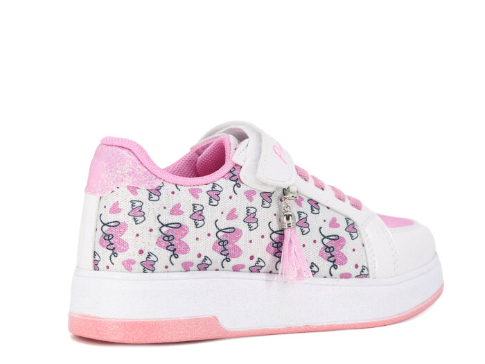 Pro Kids Filet 5008 Spor Ayakkabı Beyaz - Pembe - 3