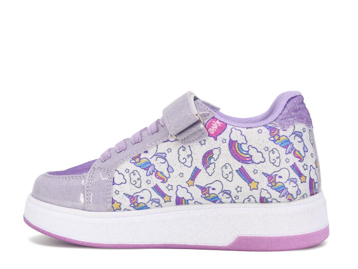 Pro Kids Filet 5008 Spor Ayakkabı Gümüş - Lila - 2