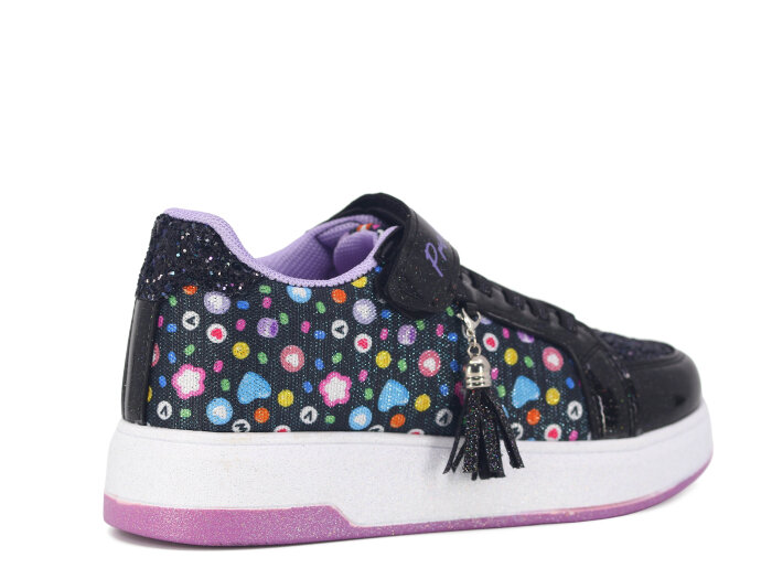 Pro Kids Filet 5008 Spor Ayakkabı Siyah - Lila - 3