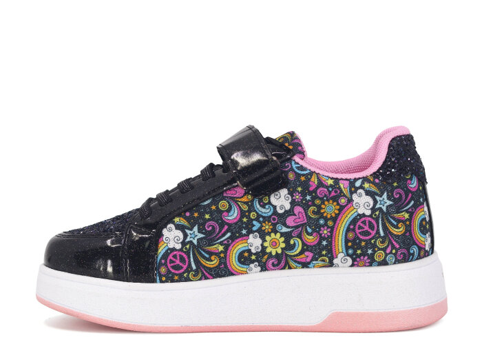 Pro Kids Filet 5008 Spor Ayakkabı Siyah - Pembe - Pro Kids (1)