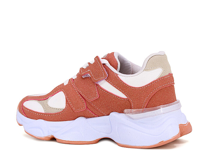 Pro Kids Filet 5055 Cilt Kutulu Spor Ayakkabı Beyaz - Pudra - Pro Kids (1)