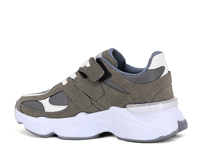 Pro Kids Filet 5055 Cilt Kutulu Spor Ayakkabı Füme - Beyaz - Pro Kids (1)