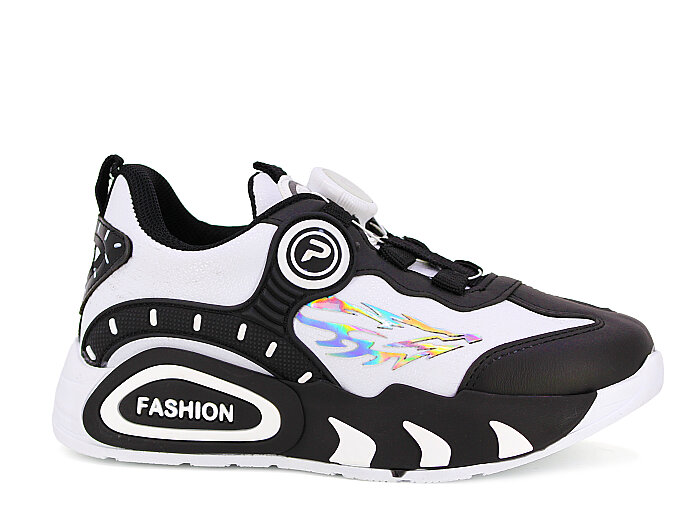 Pro Kids Filet 5060 Cilt Spor Ayakkabı Beyaz - Siyah - 3