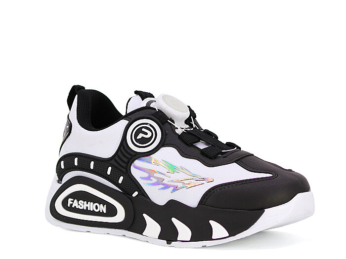 Pro Kids Filet 5060 Cilt Spor Ayakkabı Beyaz - Siyah - Pro Kids