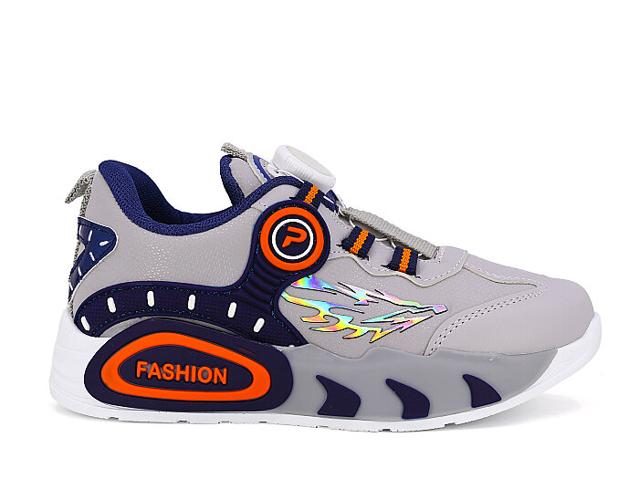 Pro Kids Filet 5060 Cilt Spor Ayakkabı Gri - 3