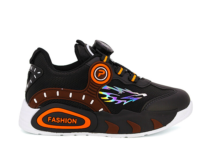 Pro Kids Filet 5060 Cilt Spor Ayakkabı Siyah - Kahve - 3