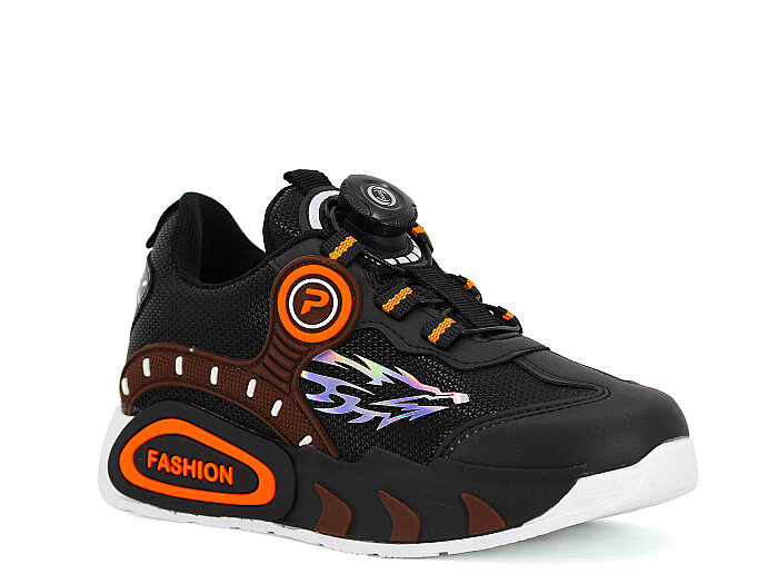 Pro Kids Filet 5060 Cilt Spor Ayakkabı Siyah - Kahve - 1