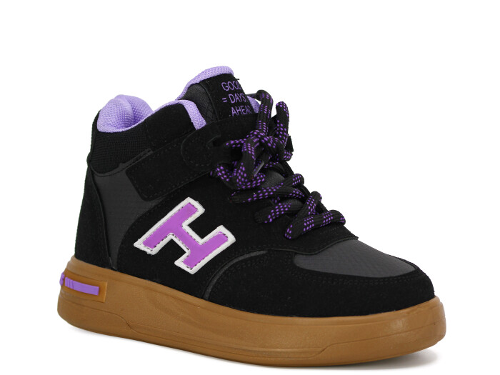 Pro Kids Filet 5075 Bot Siyah - Lila - Pro Kids