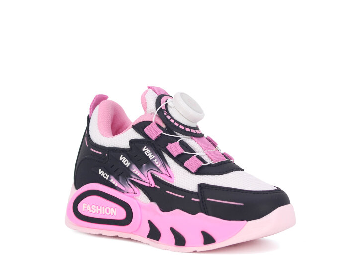 Pro Kids Patik 5004 Spor Ayakkabı Beyaz - Pembe - 1