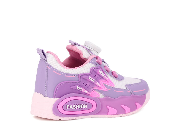 Pro Kids Patik 5004 Spor Ayakkabı Lila - Beyaz - 3