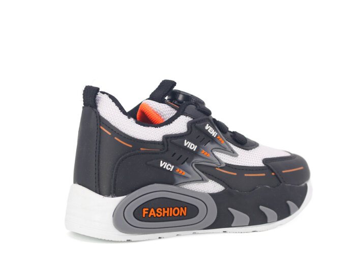 Pro Kids Patik 5004 Spor Ayakkabı Siyah - Beyaz - 3