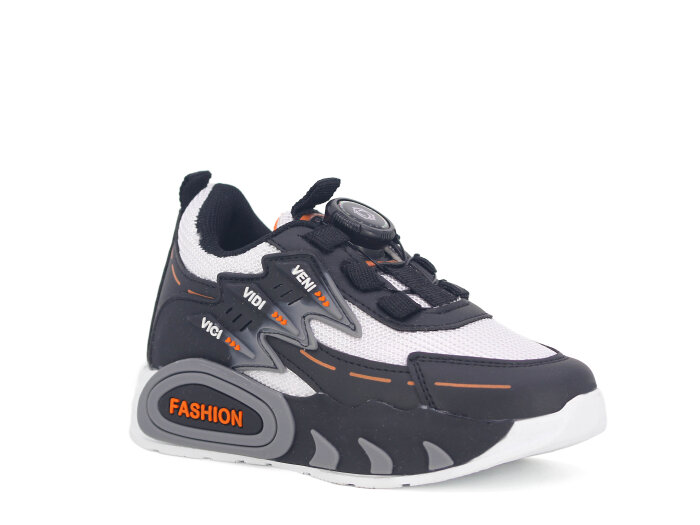 Pro Kids Patik 5004 Spor Ayakkabı Siyah - Beyaz - Pro Kids