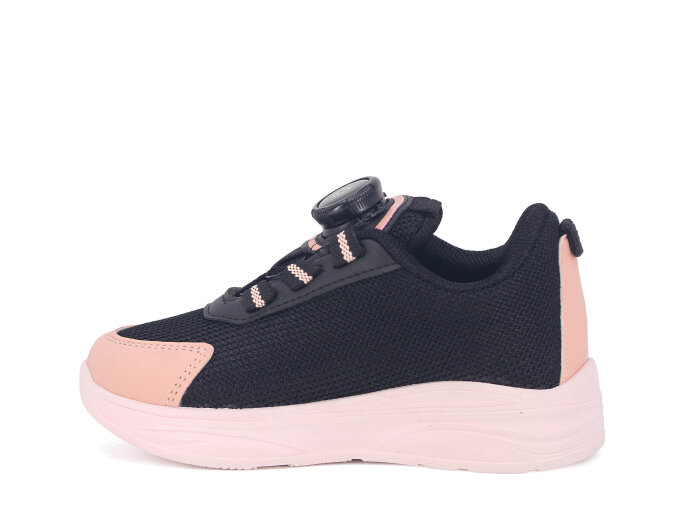 Pro Kids Patik 5004 Spor Ayakkabı Siyah - Pudra - Pro Kids (1)