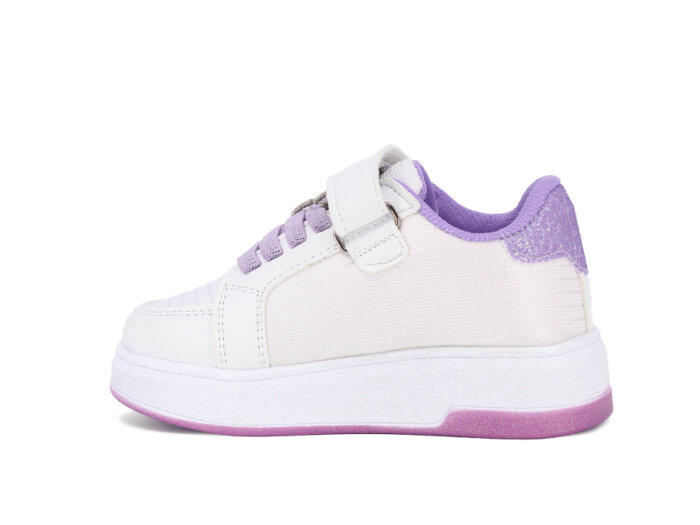 Pro Kids Patik 5005 Spor Ayakkabı Beyaz - Lila - 2