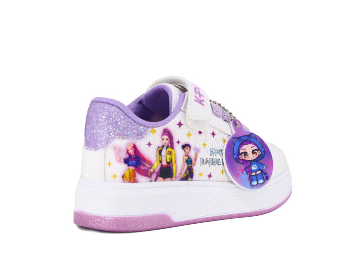 Pro Kids Patik 5005 Spor Ayakkabı Beyaz - Lila - 3