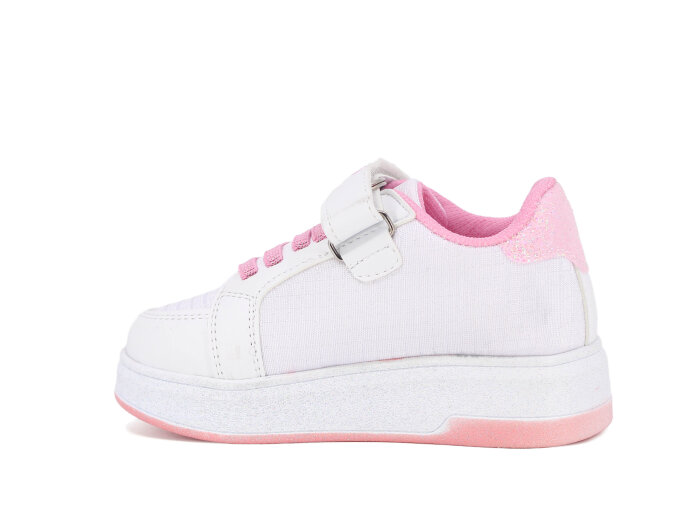 Pro Kids Patik 5005 Spor Ayakkabı Beyaz - Pembe - Pro Kids (1)