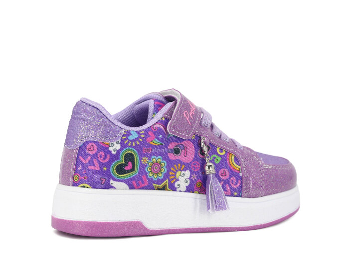 Pro Kids Patik 5008 Spor Ayakkabı Lila - 3
