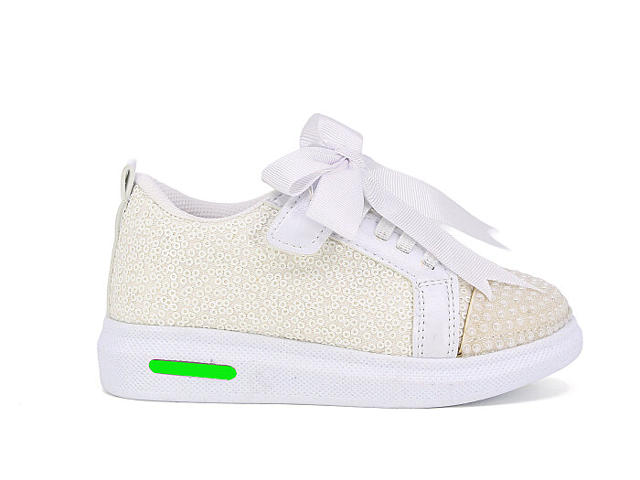 Pro Kids Patik 5011 Işıklı Spor Ayakkabı Beyaz - 3