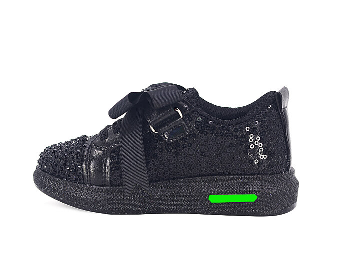 Pro Kids Patik 5011 Işıklı Spor Ayakkabı Siyah - 2
