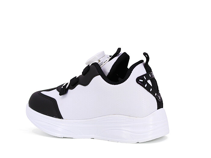 Pro Kids Patik 5060 Cilt Spor Ayakkabı Beyaz - Siyah - 2